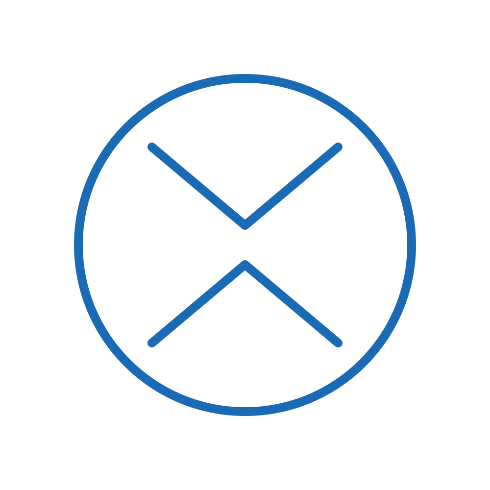 Aletheia logo — white on navy